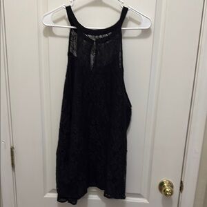 Torrid 2x Black Lace blouse
